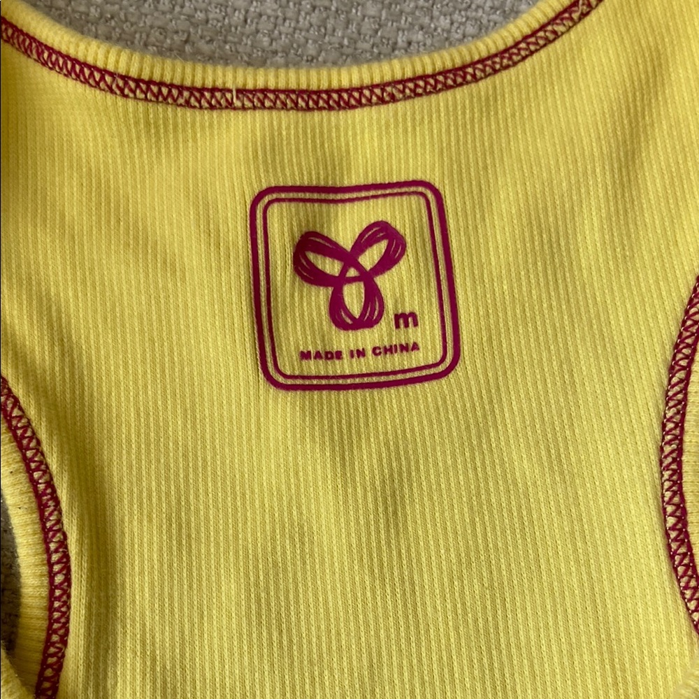 Yellow Tank Top